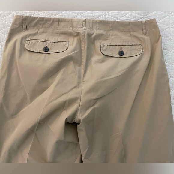 BURBERRY LONDON Relaxed Fit Chino Pant in Khaki Size 38 - Picture 5 of 6